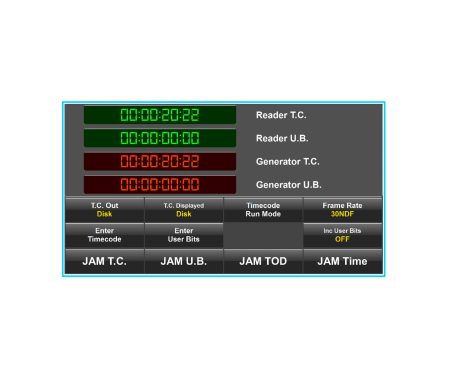 nomad touch timecodescreen
