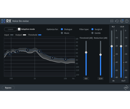 voice de-noise plug-in